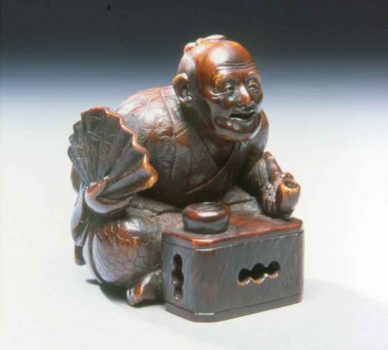 Taking a Break – Ivory Figurine