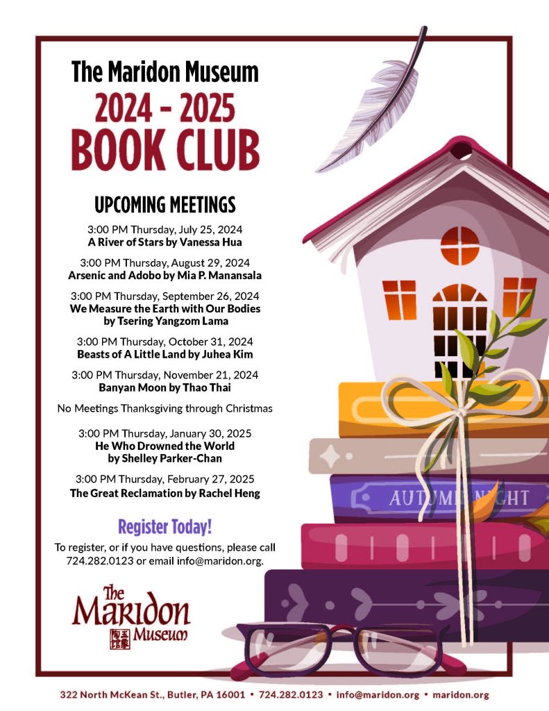 Maridon Museum Book Club 2024-25